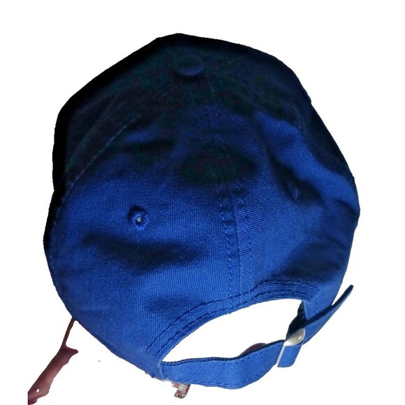 Chicago Bulls New Era 9FORTY Team Adjustable Black/Blue Hat Cap Collectable - Picture 6 of 8